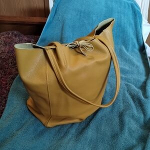 Elegant Mustard Yellow Tote Bag